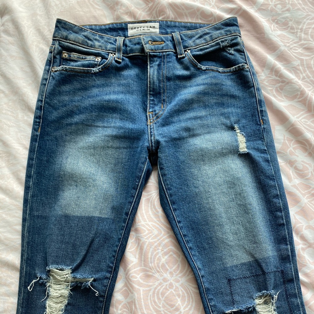 Derek Lam Jeans mid rise skinny.